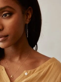 Essential Chain Threader Earrings