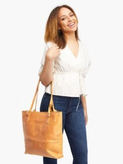 Rachel Zip Tote 22 Rachel Zip Tote -The Mist Sale Store SU20 Rachel Zip Tote Fawn