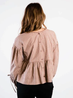 Skylar Swing Top 22 Skylar Swing Top -The Mist Sale Store SkylarSwingTop Gingham ABLE 4