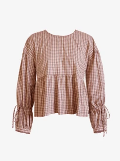 Skylar Swing Top 23 Skylar Swing Top -The Mist Sale Store SkylarSwingTop Gingham ABLE 5