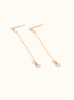 Stella Drop Earrings -The Mist Sale Store StellaDropEarring Gold ABLE 2