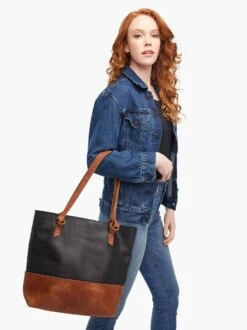 Rachel Zip Tote 19 Rachel Zip Tote -The Mist Sale Store Su20 Rachel Zip Tote Black Whiskey