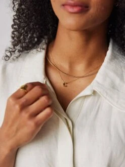 Thick Curb Chain -The Mist Sale Store Thick Curb Chain gold able