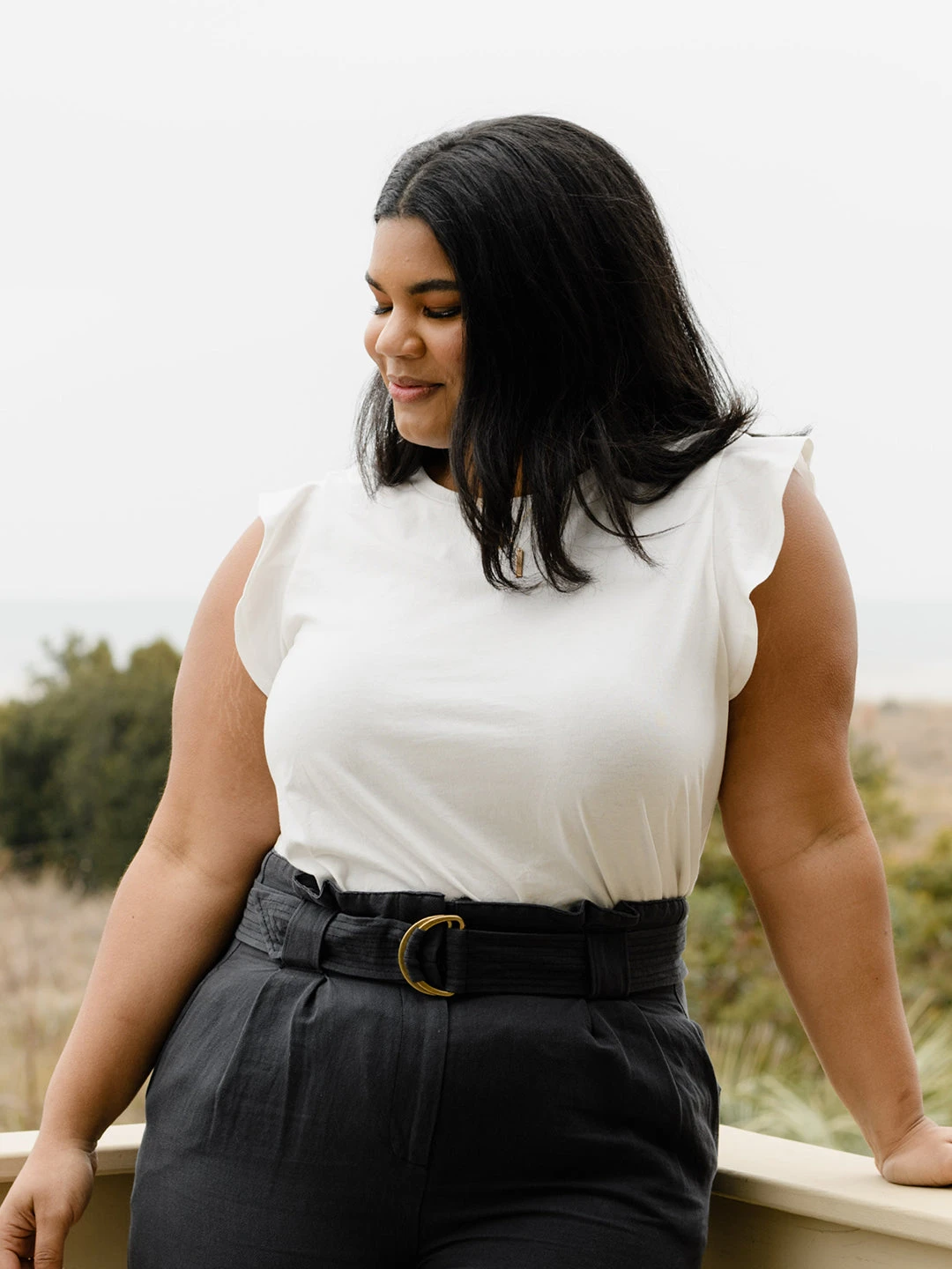 Toni Ruffle Tank 1 Toni Ruffle Tank