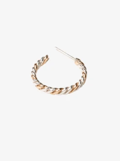 Two-Tone Twist Hoops 6 Two-Tone Twist Hoops -The Mist Sale Store TwistHoops TwoTone ABLE 1