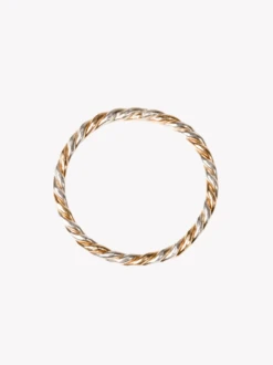Two-Tone Twist Ring -The Mist Sale Store TwistRing TwoTone ABLE 1