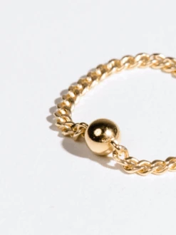 Willow Chain Ring -The Mist Sale Store WillowChainRing Gold ABLE 3