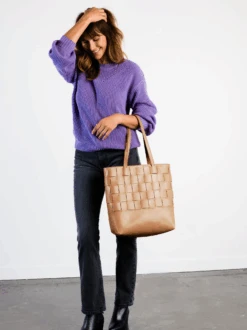 Mamuye Woven Tote 20 Mamuye Woven Tote -The Mist Sale Store WovenMamuye Mojave ABLE 2