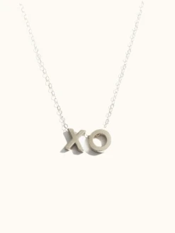 XO Letter Necklace