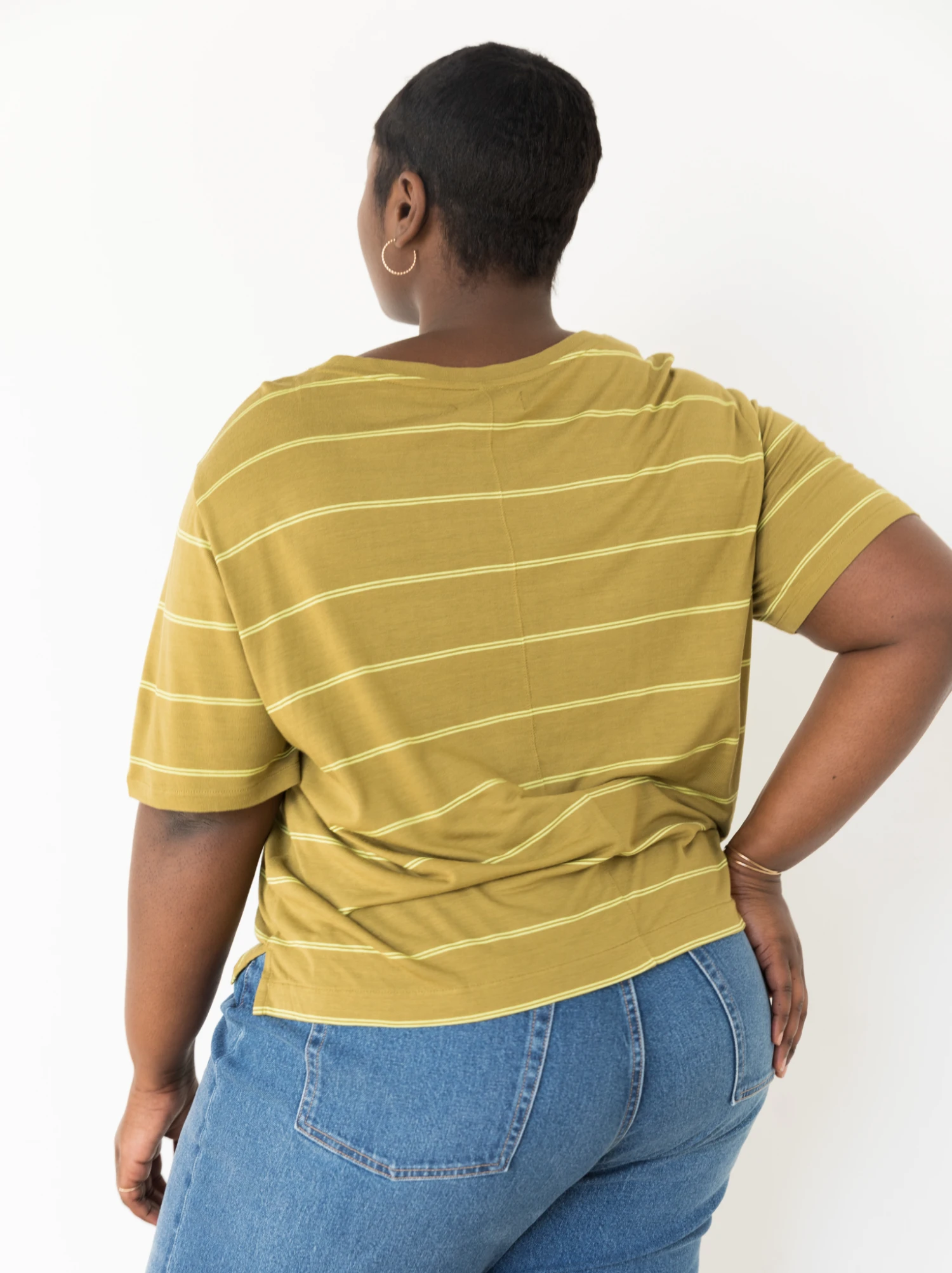 Zoe Drapey Boyfriend Tee 3 Zoe Drapey Boyfriend Tee - Image 3