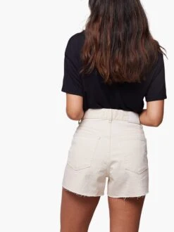 Cassie High Rise Denim Short -The Mist Sale Store cassie high rise denim short stretch able 2