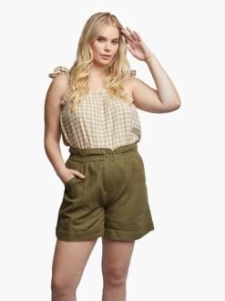 Janis Paperbag Short 7 Janis Paperbag Short -The Mist Sale Store janis short olive able d907b198 a8af 454d b9ab 2fd097a6b0de